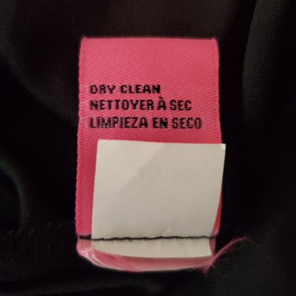 Betsy Johnson Size 11 Bl&Wh  scoop neck, banded tie-waist bell sleeve midi dress - Picture 11 of 11